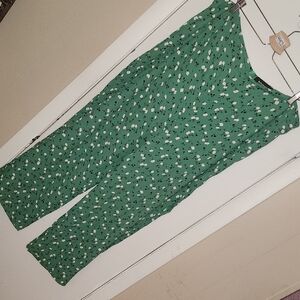 Reformation Ditsy Floral High-rise Wide-leg Pants Size 2x